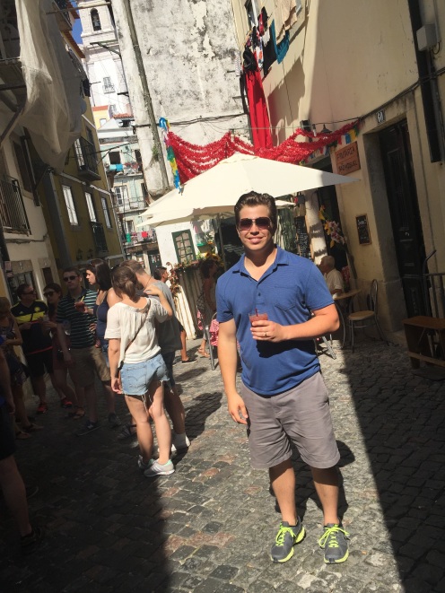 Historic walking tour, Lisbon, Portugal